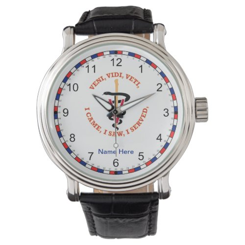 Veterinarian VVV Caduceus Watch