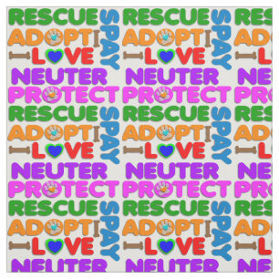 Veterinary Animal Rescue Fabric