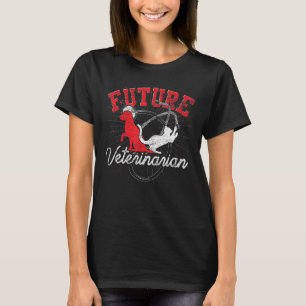 Veterinary Assistant Future Veterinarian Animal V T-Shirt