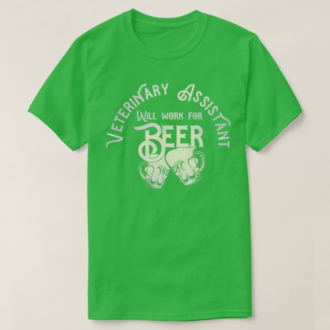 Veterinary assistant job gifts for him her T-Shirt (Design Front)