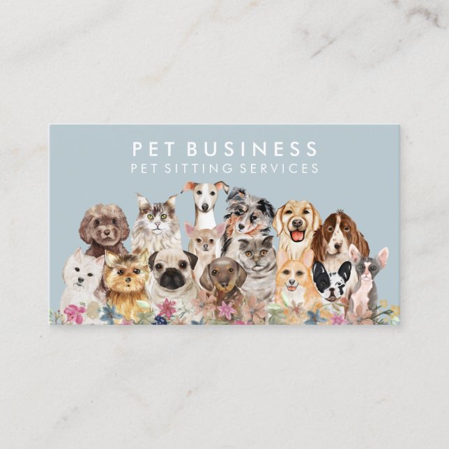 Veterinary Business Card (Front)