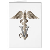 Veterinary Caduceus (Front)
