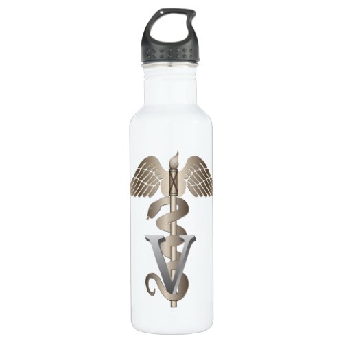 Veterinary Caduceus Water Bottle