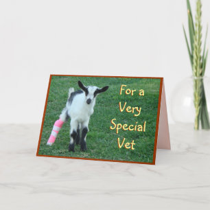 Veterinary card - customize any occasion