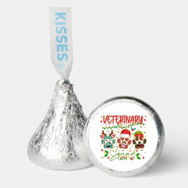 Veterinary Christmas Squad Veterinarians  Hershey®'s Kisses® (Front)
