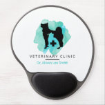 Veterinary Clinic Cross Veterinarian  Gel Mouse Pad at Zazzle
