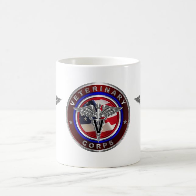 Veterinary Corps  Coffee Mug (Center)