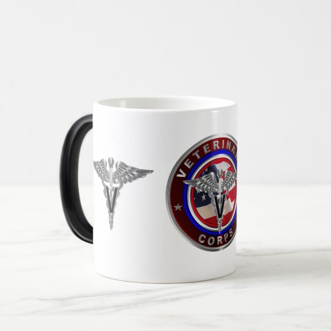 Veterinary Corps  Color Morph Mug (Front Left)