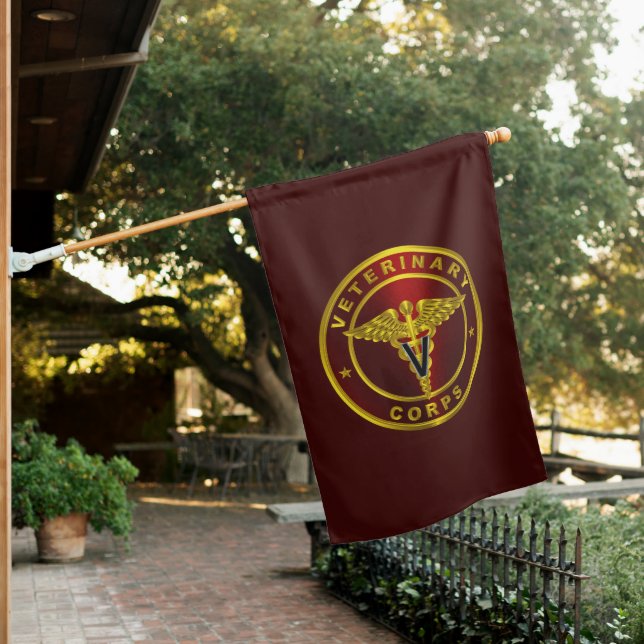 Veterinary Corps   House Flag (In SItu)