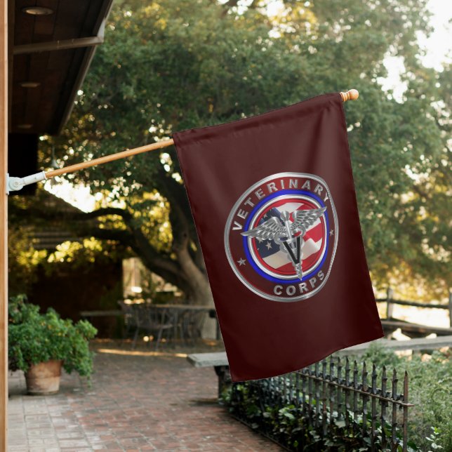 Veterinary Corps  House Flag (In SItu)