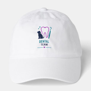 Veterinary Dental Team Pet Clinic Animal Care Prof Hat