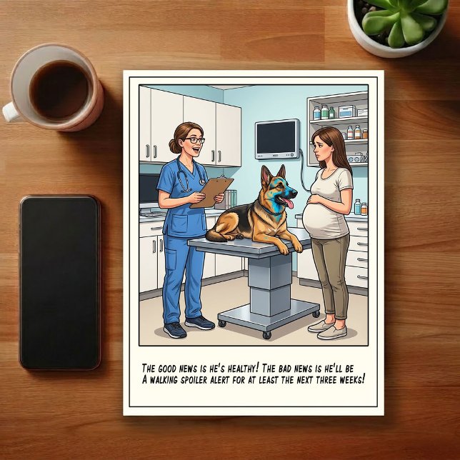 Veterinary ER Adventures Cartoon Postcard (Creator Uploaded)