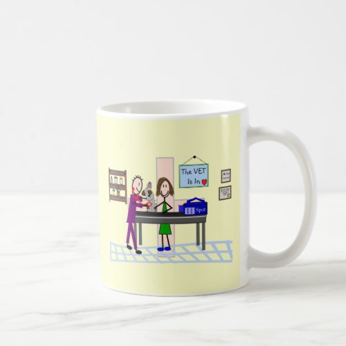 Veterinary Gifts The Vet Is In Coffee Mug