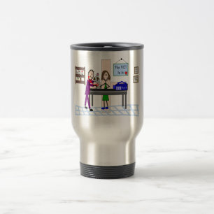 Veterinary Gifts "The Vet Is In" Travel Mug