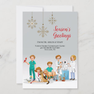 Veterinary Holiday Card