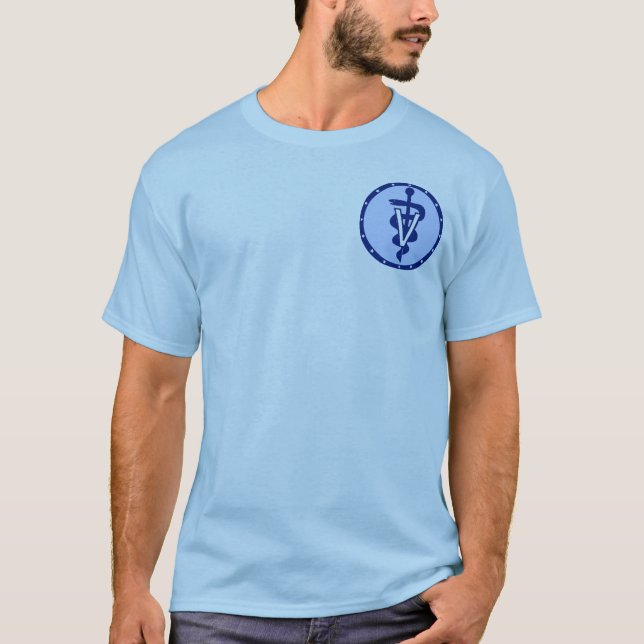 veterinary logo 2 T-Shirt (Front)