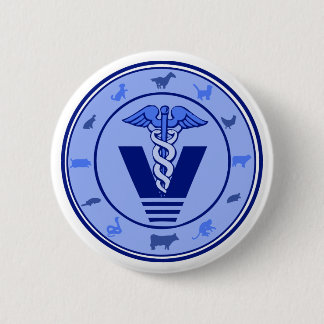 veterinary logo 5 button