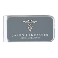 Veterinary Medicine Caduceus Symbol Custom Text