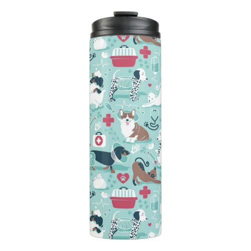 Veterinary medicine dogs and cats thermal tumbler