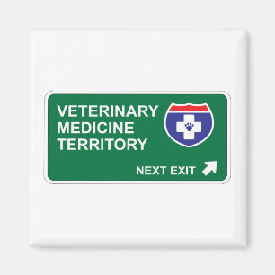 Veterinary Medicine Next Exit Magnet