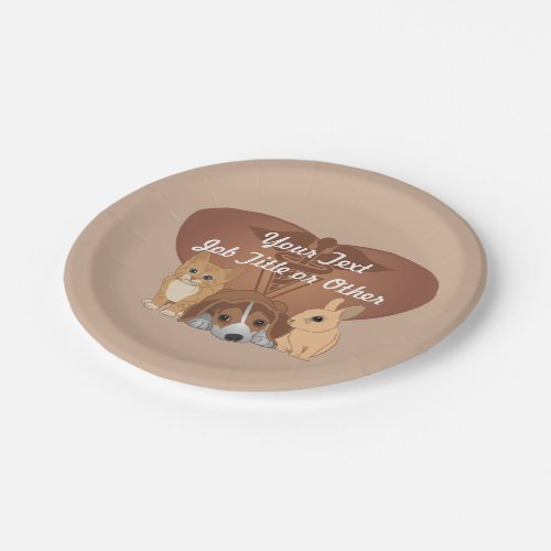 Veterinary Medicine Professional Paper Plates