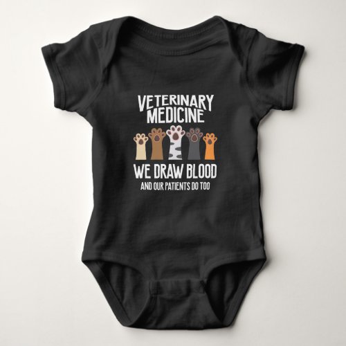 Veterinary Medicine Vet Tech Animal Rescue Baby Bodysuit