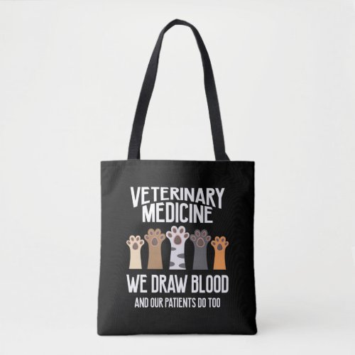 Veterinary Medicine Vet Tech Animal Rescue Tote Bag