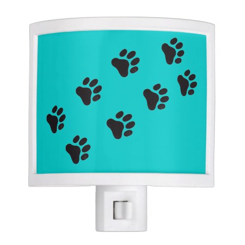 Veterinary Night Light Paw Prints