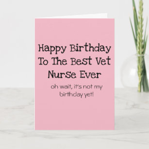 Nurse Birthday Cards | Zazzle