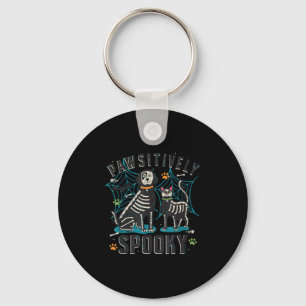 Veterinary Pawsitively Soky Vet Tech Boo Crew Hall Keychain