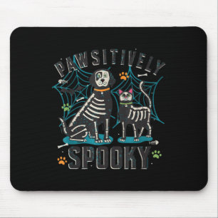 Veterinary Pawsitively Soky Vet Tech Boo Crew Hall Mouse Pad