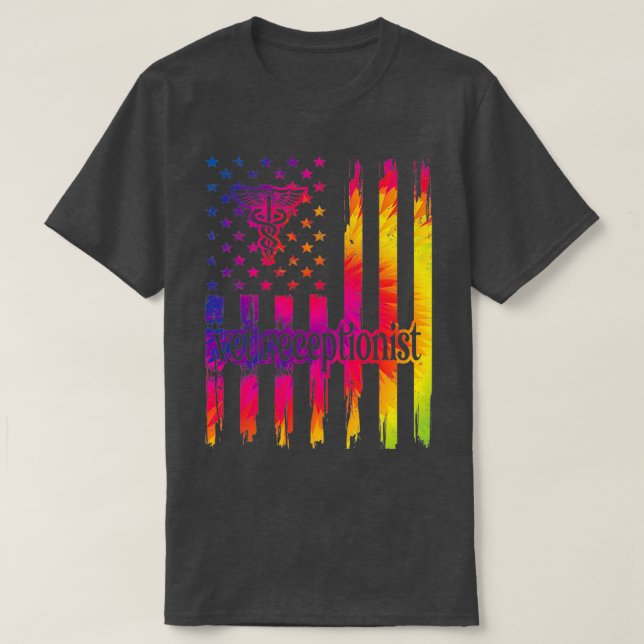 Veterinary Receptionist Vet Receptionist Secretary T-Shirt (Design Front)