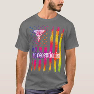 Veterinary Receptionist Vet Receptionist Secretary T-Shirt