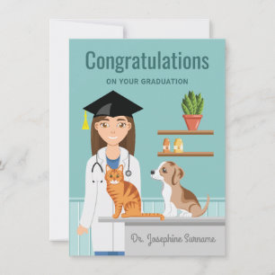 Veterinary School Congratulations On Graduation Card