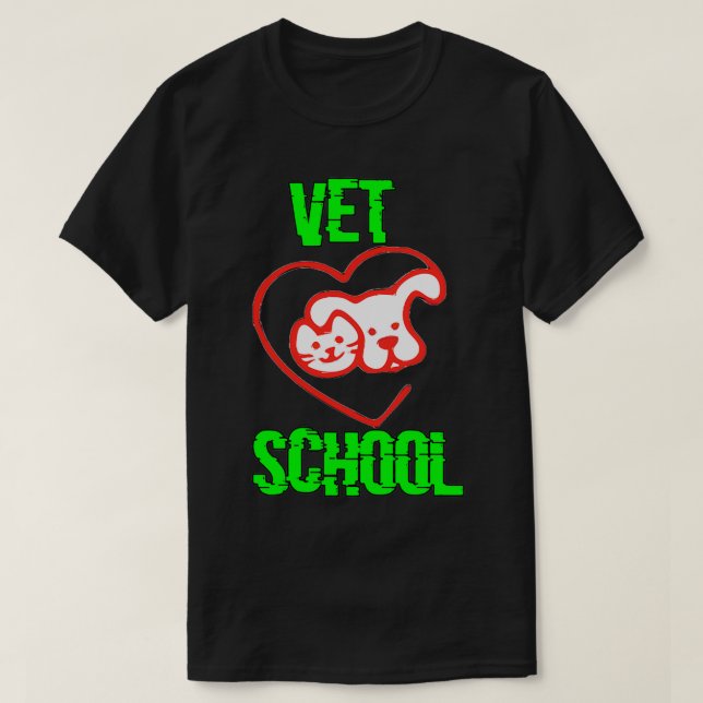 Veterinary School T-Shirt (Design Front)