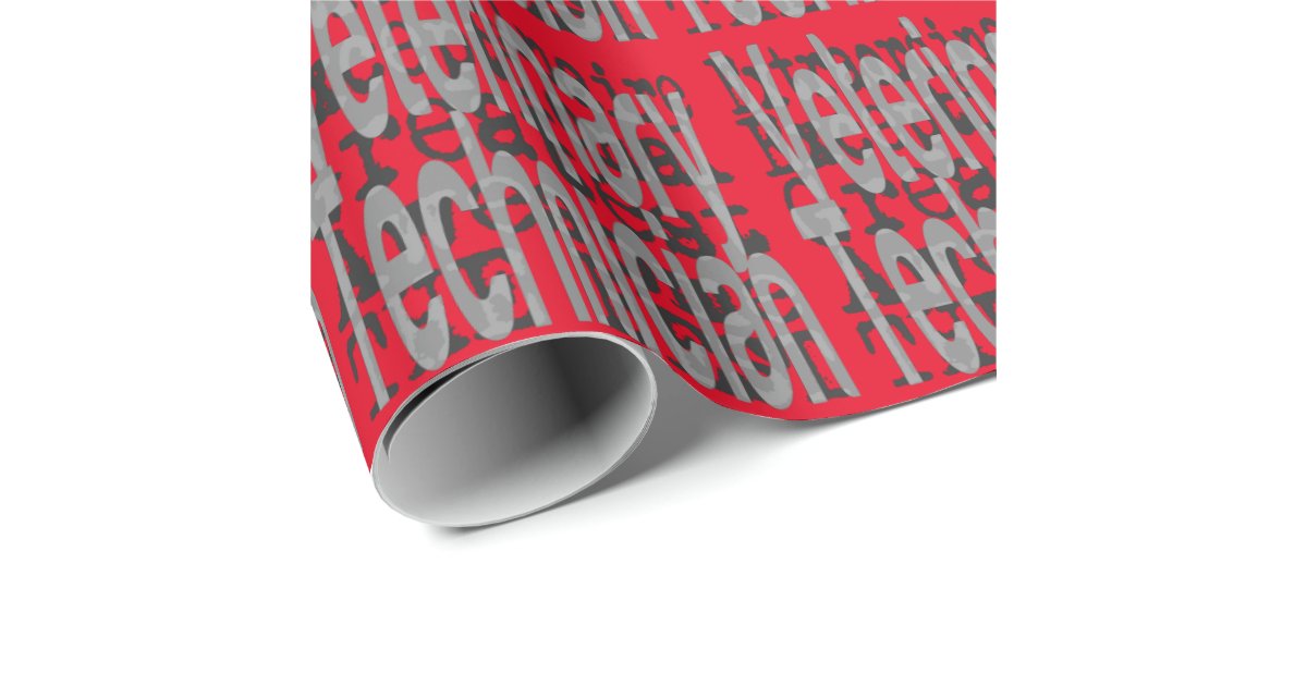 Veterinary Technician Extraordinaire Wrapping Paper Zazzle