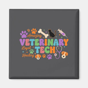 Veterinary Technician - Vet Tech Veterinarian Appr Magnet