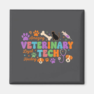 Veterinary Technician - Vet Tech Veterinarian Appr Magnet