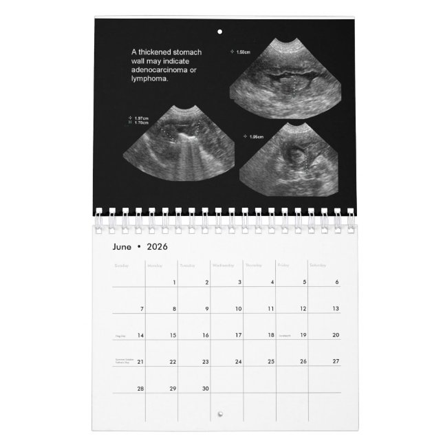 Veterinary Ultrasound Calendar (Jun 2026)