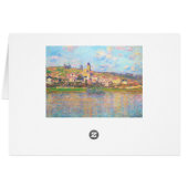 Vetheuil, 1879 Claude Monet Cards (Back Horizontal)