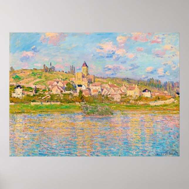 Vétheuil by Claude Monet (1879) Poster (Front)