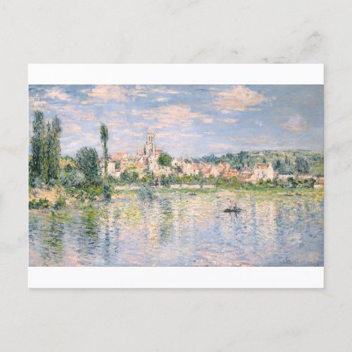 Vetheuil in Summer by Claude Monet Postcard