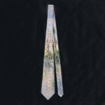 Vétheuil in Summer - Claude Monet Neck Tie<br><div class="desc">Beautiful Fine Arts Painting Tie. Colorful and classic. A great conversation starter! I love designing ties for the men folk in my life. You know the kind... pictures you don't have to explain to your boss, Church friends or neighbor's kid. One's that spark conversation, not controversy and explores mutual interest...</div>