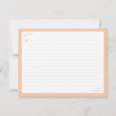 Vetiver Essential Oil Note Card (Back)