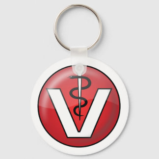 vetlogo_Vector_Clipart vet icon symbol Keychain