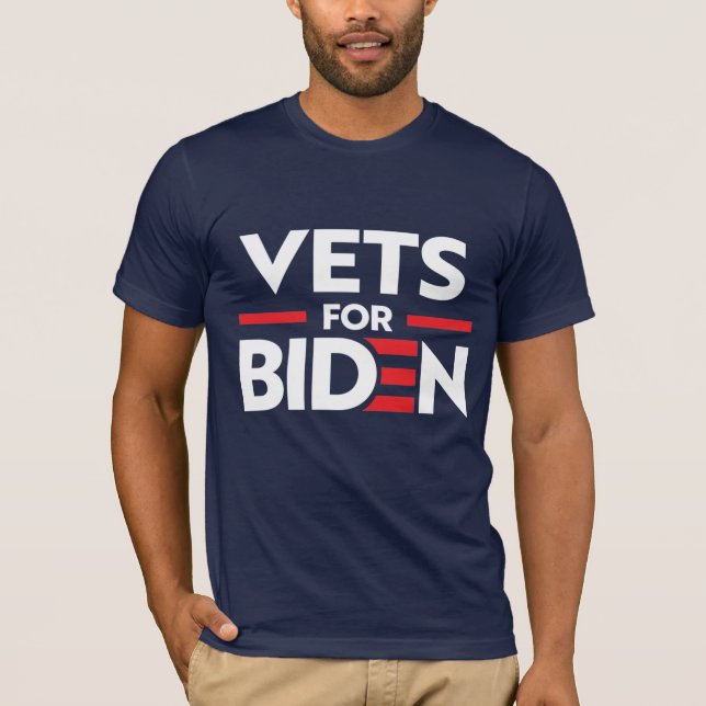 VETS FOR JOE BIDEN T-Shirt (Front)
