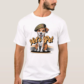 Vet's Pet - Military Veterans T-Shirt