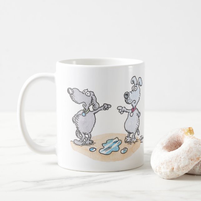 VetSurgeon.org "He Did It" Mug (With Donut)