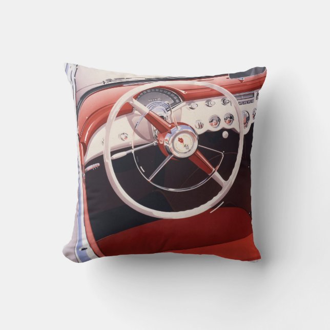Vett Throw Pillow (Front)