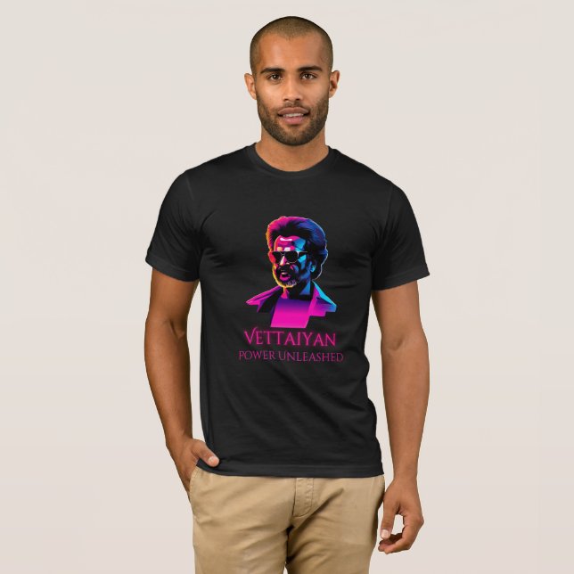 Vettaiyan Fury: Rule the Screen! T-Shirt (Front Full)